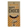 Ciocolata vegana 60% Cacao cu migdale fara zahar Happy Life, bio, 70 g Fashion