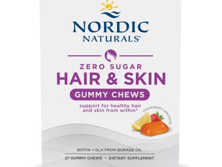 Zero Sugar Hair & Skin Gummies For Discount