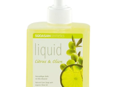 Sapun Lichid si Gel de Dus cu Citrice si Masline Sodasan, bio, 300 ml Supply