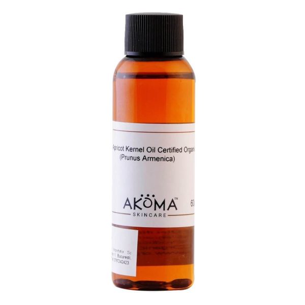 Ulei din samburi de caise Akoma Skincare, bio, 60 ml on Sale