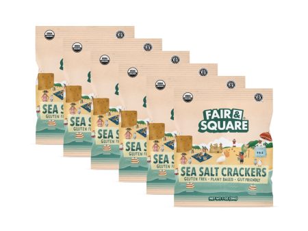 Sea Salt Gluten Free Crackers Snack Bags Discount