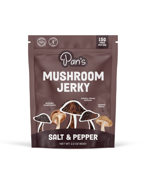 Salt & Pepper Mushroom Jerky Fashion