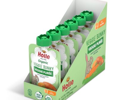 Organic Carrot & Sweet Potato with Peas Baby Food - Box of 6 For Sale