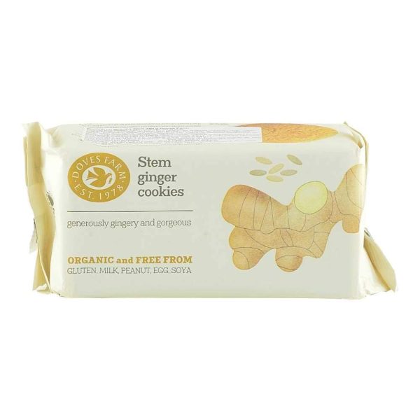 Biscuiti cu ghimbir fara gluten Dove s Farm, bio, 150 g Discount