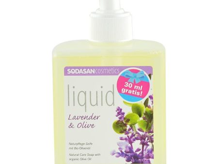 Sapun Lichid si Gel de Dus cu Lavanda si Masline Sodasan, bio, 300 ml Fashion