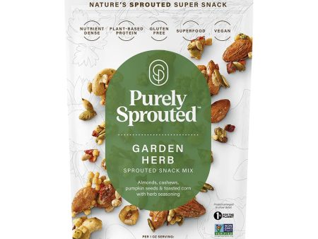 Garden Herb Sprouted Nut and Seed Snack Mix Online Hot Sale