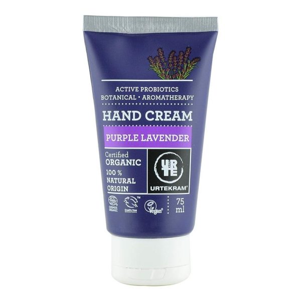 Crema hidratanta pentru maini cu Lavanda si Probiotice Urtekram, bio, 75 ml Fashion