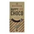 Ciocolata vegana 80% Cacao fara zahar Happy Life, bio, 70 g Fashion