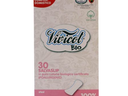 Absorbante protej slip ultrasubtiri Vivicot din bumbac organic, bio, 30 buc Fashion