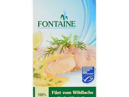 File de somon salbatic in sos de mustar si miere Fontaine, 200 g, conserva de peste For Sale