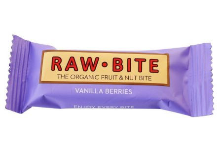 Baton Raw-Bite Vanilla Berries Bio 50g Supply