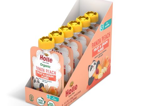 Organic Peach, Apricot, Banana and Spelt Baby Food - Box of 6 Cheap