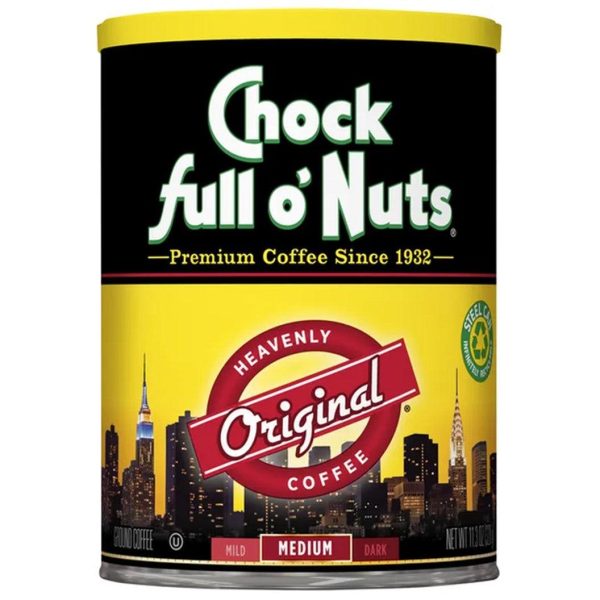 Chock Full O Nuts Ground Coffee Can 11.3oz. Sale