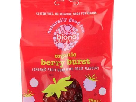 Jeleuri Berry Burst fara gluten Biona, bio, 75 g For Cheap