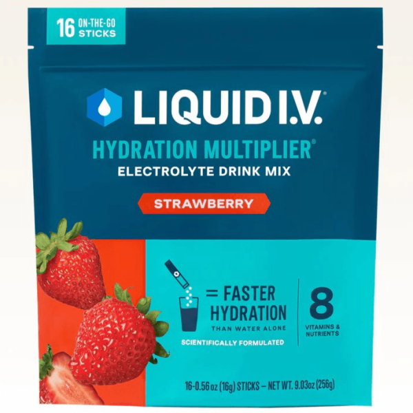 Liquid I.V. Hydration Multiplier Strawberry Online Hot Sale