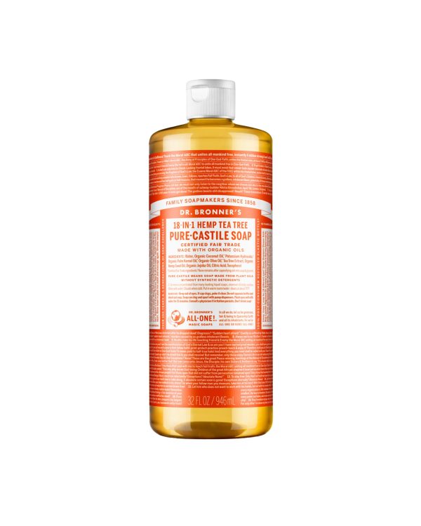 Tea Tree Pure-Castile Liquid Soap For Sale