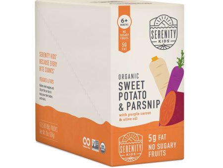 Organic Sweet Potato, Parsnip and Purple Carrot  - Box of 6 Discount